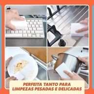 Esponja Mágica Kit com 20 Unidades - Limpeza Profunda sem Produtos Químicos - imagem 5