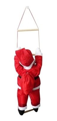 Papai Noel Subindo Escada - Enfeite Natalino Animado para Decoração Mágica - imagem 4