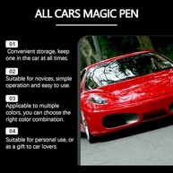 Caneta Mágica para Reparo de Arranhões de Carro - 2 Peças para Todos os Veículos - imagem 5