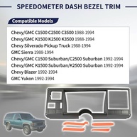 Tampa Painel Velocímetro Bege Magimaker para Chevy Silverado GMC Sierra Yukon Blazer Suburban 1988-1994 - imagem 3