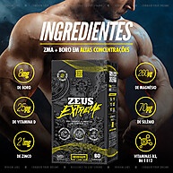 Zeus Extreme 120 Comps - ZMA: Suplemento de Zinco e Magnésio - imagem 2