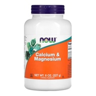 NOW Foods Pó Cálcio e Magnésio 227g Importado - imagem 1