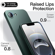 JETech Capa Magnética para iPhone 16e 6.1" 2025: MagSafe, Proteção Total da Câmera, Ultra Fina e Fosca (Preto) - imagem 5