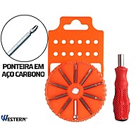 Jogo de Bits 11 Peças com Ponteiras Magnéticas - imagem 2