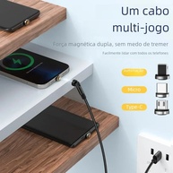 Cabo Magnético MVQF 540: Carga Super Rápida! - imagem 3