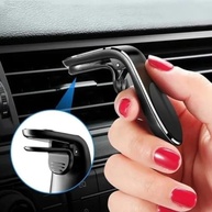 Suporte Magnético Premium para Celular Veicular - Fixação Segura na Saída de Ar (Black) - imagem 4