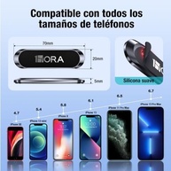 Suporte Veicular Magnético 1Hora: Segurança e Praticidade para seu Smartphone no Carro - imagem 5
