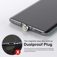 Plug Magnético de Carga Rápida: 5 Peças! - imagem 3