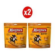 Magnus Bifinhos Mastigáveis Sabor Frango - Kit com 2 Unidades de 500g - imagem 1