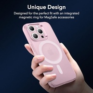 Capa ESR para iPhone 13 Pro Rosa Fosco: MagSafe, Proteção Militar e Design Elegante - imagem 5