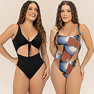Maiô Body Beach Modelador Dupla Face – 4 Formas de Usar - imagem 1