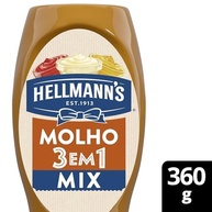 Hellmann's Molho 3 em 1 à Base de Maionese, Ketchup e Mostarda Squeeze 360g - imagem 4