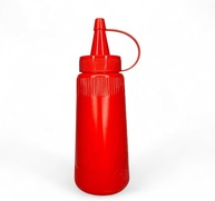 Bisnaga Plástica Para Ketchup, Maionese E Mostarda 200mL (Ketchup) - imagem 1