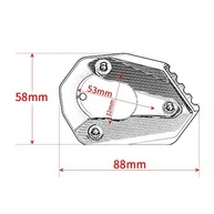 Extensão de Suporte Lateral para Kawasaki Ninja ZX6R (2009-2024) - Maior Estabilidade e Segurança (Verde) - imagem 5