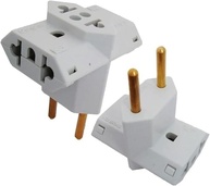 KIT 2x Adaptador Tomada T 3 Entradas Bivolt 10A 250V Plug Fino - Mais Conexões! - imagem 4
