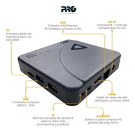 Smart Box Android Proeletronic PROSB-3000: Sua TV Mais Inteligente em 4K Ultra HD! - imagem 5