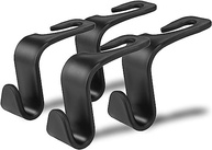 Kit 4 Ganchos Organizadores para Encosto de Banco de Carro: Bolsas, Compras e Mais! - imagem 2