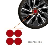 Jogo 4 Calotas Aro 13 DS4 Black Silver + Selo Resinado - Palio, Uno, Siena e Mais! - imagem 3