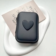 Bolsa Organizadora 3D Coração: Cabos, Fone e Mais! - imagem 3