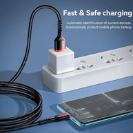 Cabo USB-C 66W: Carregamento Turbo para iPhone e Mais! - imagem 3