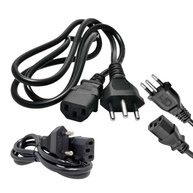 Cabo de Força Tripolar Universal Bivolt para CPU, Monitor, Impressora e Mais | Conexão Segura e Estável - imagem 2