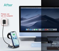 Carregador 3 em 1 Magnético Wireless: iPhone e Mais! - imagem 3