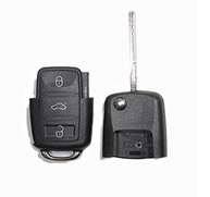 Chave Canivete VW 3 Botões para Gol G5, Fox, Voyage e Mais - Substituição Original Resistente - imagem 5