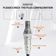 Sensor de Oxigênio O2 Upstream (B1S1/B2S1) para Chevrolet Chevy, Silverado, Tahoe e mais (2008-2013) - imagem 3