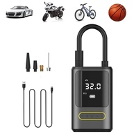 Compressor de Ar Portátil Digital Recarregável: Encha Pneus de Carro, Bike e Mais! - imagem 1