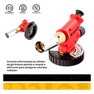Maçarico Portátil MTX: Solda, Culinária e Mais! - imagem 2