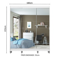 Guarda-Roupa Casal Veneza: Espelhos e Mais! - imagem 2
