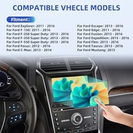 Tela Touchscreen 8" DL3T-18B955-FA para Ford Explorer, F-150, Mustang e mais (2011-2016) - Navegação Sync 2 - imagem 3