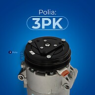 Compressor Ar Condicionado Delphi: VW Gol, Fox e Mais! - imagem 2
