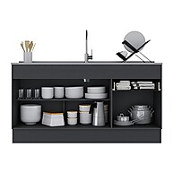 Balcão de Cozinha 150cm: Pia, Gabinete e Mais! - imagem 2