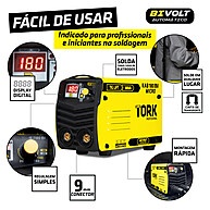 Inversor Solda 180A Tork: Alumínio, Inox e Mais! - imagem 2