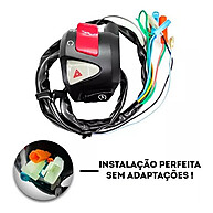 Kit Acessórios Moto: Retrovisor, Manopla e Mais! - imagem 2