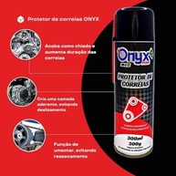 Protetor de Correias Onyx Plus 300ml: Antirruído, Antiderrapante e Mais Durabilidade - imagem 3