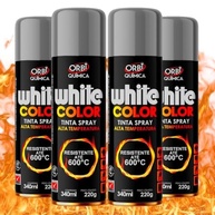 Kit 4 Tintas Spray Alta Temperatura Prata: Renove Rodas, Escapamentos e Mais! - imagem 4