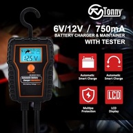 Carregador TN TONNY 12V LCD: Energia Inteligente para Sua Moto, Quadriciclo e Mais! - imagem 3