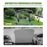 Extensão Universal de Para-brisa para Moto PACEWALKER: Mais Conforto e Menos Ruído! - imagem 3