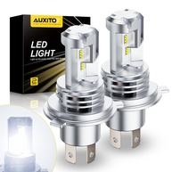 Lâmpadas LED AUXITO H4 9003: Iluminação 900% Mais Brilhante para Seu Carro | 6500K Branco Puro - imagem 1