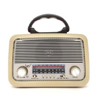 Rádio Retro A3199T: Estilo Vintage com Tecnologia Moderna - Bluetooth, USB, Lanterna e Mais! - imagem 2
