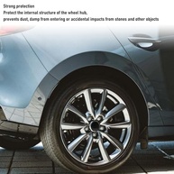 Kit 4 Calotas Centro Roda ABS 65mm Preto - Upgrade para Volvo S60, XC60, XC90 e Mais! - imagem 3