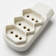 Adaptador Benjamim 3 Entradas 10A Bivolt V&DDigital - Mais Conexões com Segurança e Praticidade - imagem 2