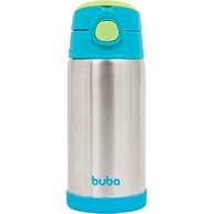 Garrafa Térmica Buba Inox 400ml com Canudo de Silicone - Mantenha Bebidas Frias por Mais Tempo! - imagem 3