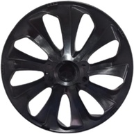 Jogo 4 Calotas Esportivas Velox Aro 15 Preto Brilhante - Fiat Novo Uno, Argo, Cronos, Strada e Mais! - imagem 5