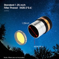 Svbony Ocular Astronômico 1.25" - Veja Mais! - imagem 2