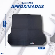 Tapete Porta Malas Strada Cabine Dupla 2020-2025 Premium Emborrachado Impermeável Flexível Lanzi - imagem 3