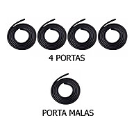 Borrachas de Vedação Clio 2011-2013 – Vedação Total nas Portas e Malas - imagem 2