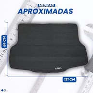 Tapete Porta Malas Emborrachado Honda City LX EX EXL Touring Sedan 2022-2025 - Proteção e Estilo - imagem 3